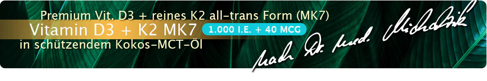 Vitamina D3 + K2 MK7 1.000 UI + 40 µg gotas (50 ml)